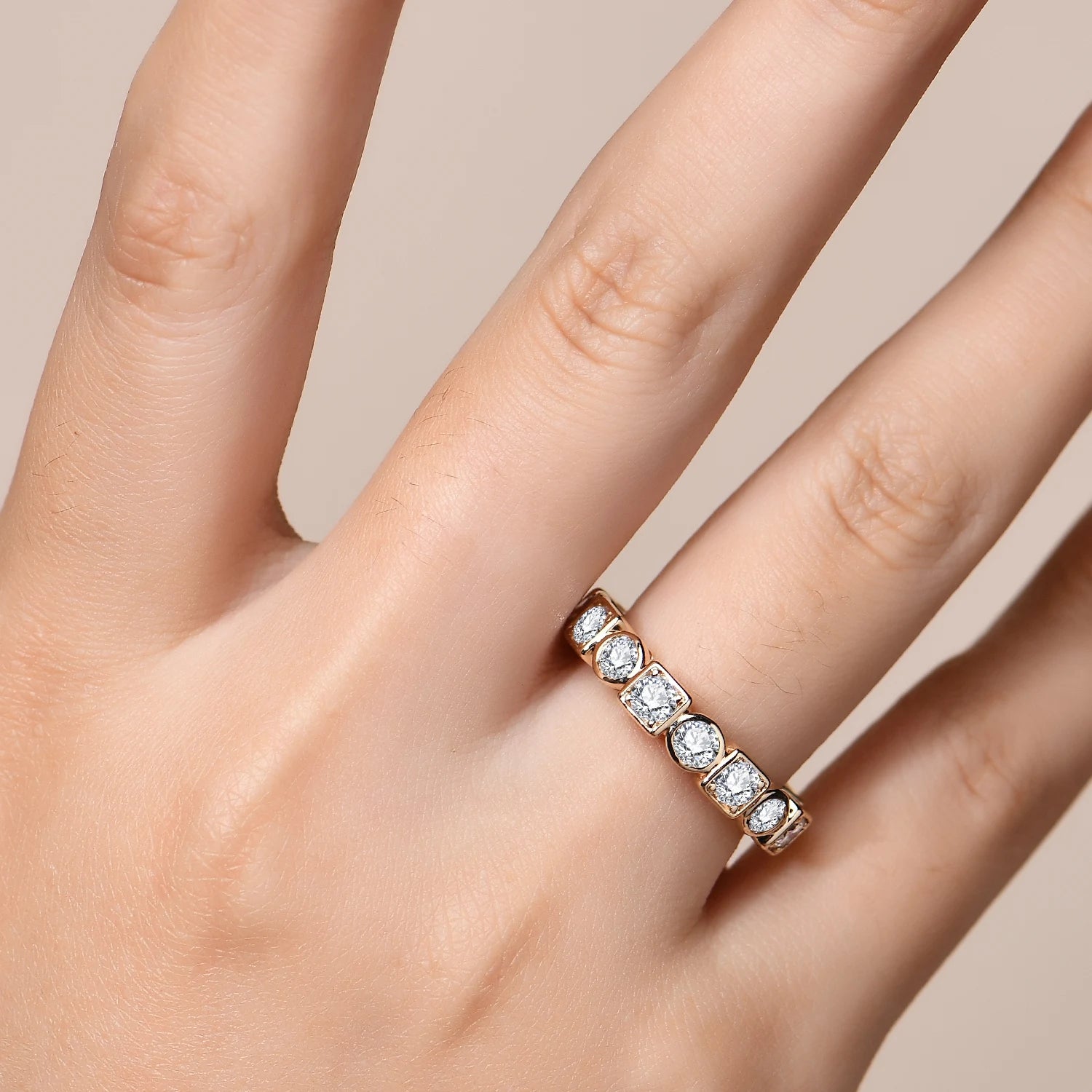 Luxury Moissanite Jewelry Set 925 Sterling Silver – Ring & Earrings Elegant Sparkling Design