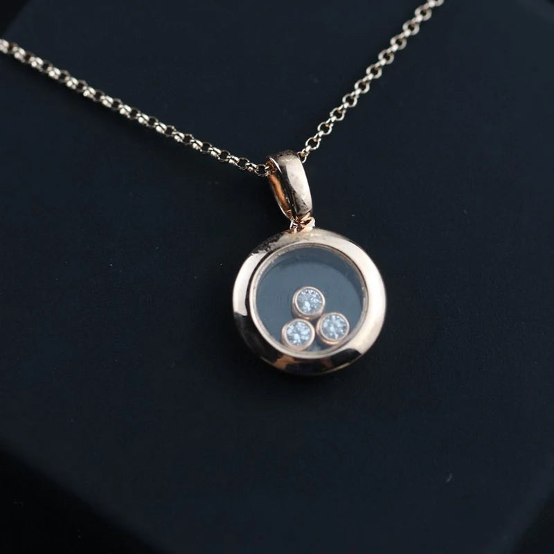LUMINA™ 925 Sterling Silver Beach Stone Pendant Necklace for Women