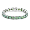 Luxury Moissanite Jewelry Set – 925 Sterling Silver | Necklace, Earrings, Bracelet & Ring