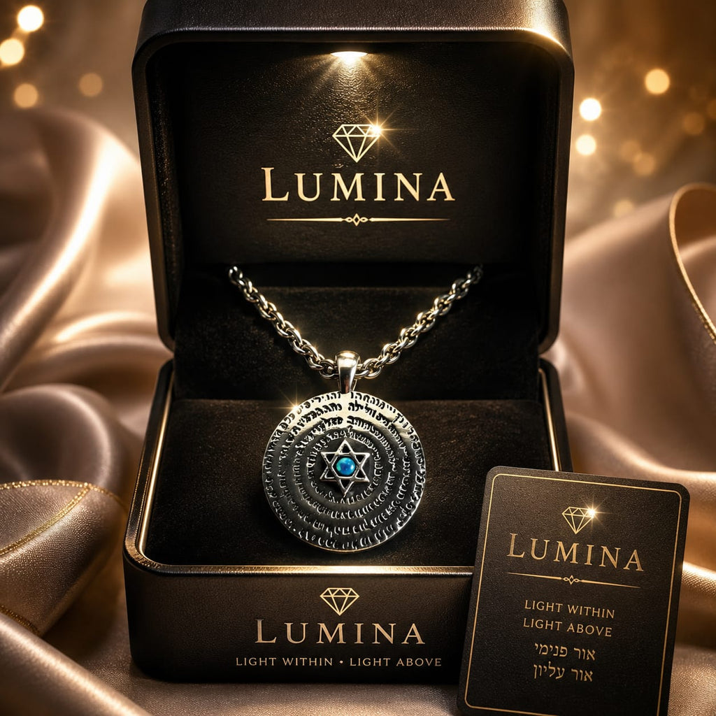 LUMINA™ Star of David Pendant – Sacred Protection, Faith & Divine Light ✨
