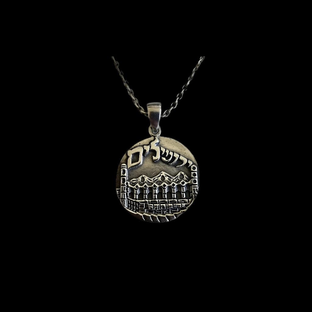 Jerusalem Sacred Light Pendant – Sterling Silver 925 | LUMINA